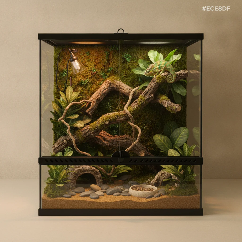 Terrarium caméléon