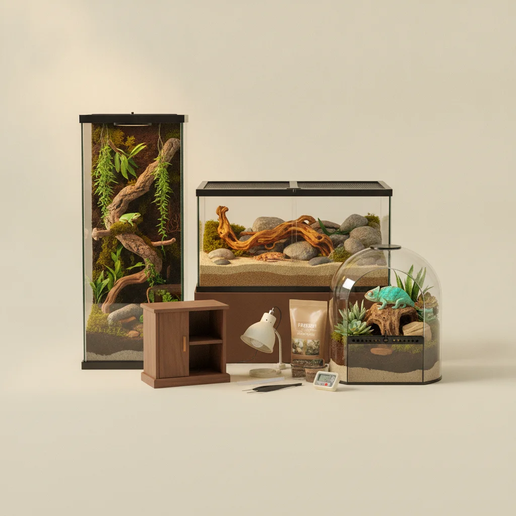Meuble terrarium