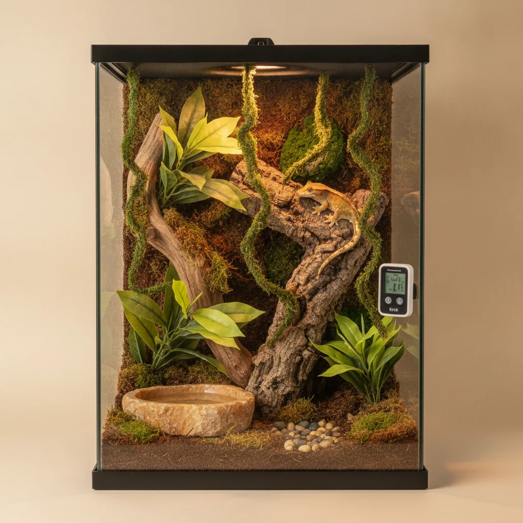Terrarium gecko